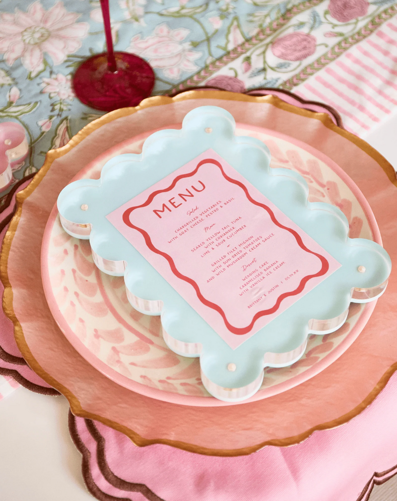 Seafoam Acrylic Picture Frame