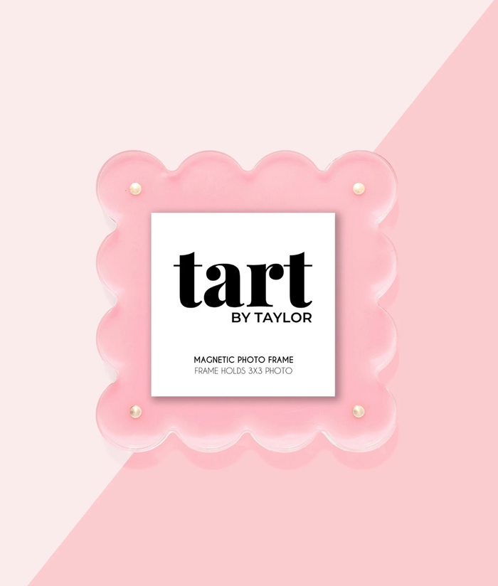 Light Pink Mini Acrylic Picture Frame
