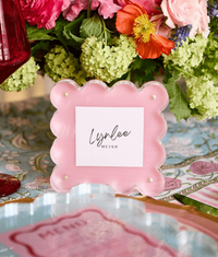 Light Pink Mini Acrylic Picture Frame
