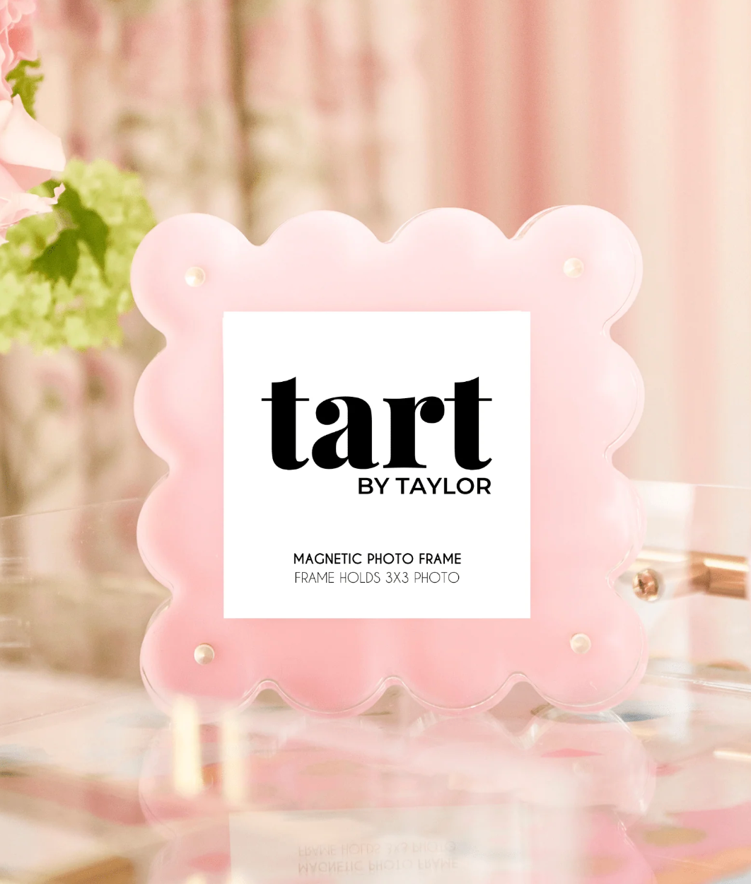 Light Pink Mini Acrylic Picture Frame