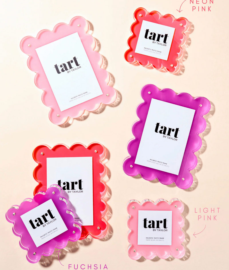 Light Pink Mini Acrylic Picture Frame