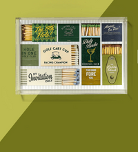 Golf Matchbook Small Tray