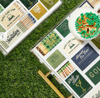 Golf Matchbook Small Tray