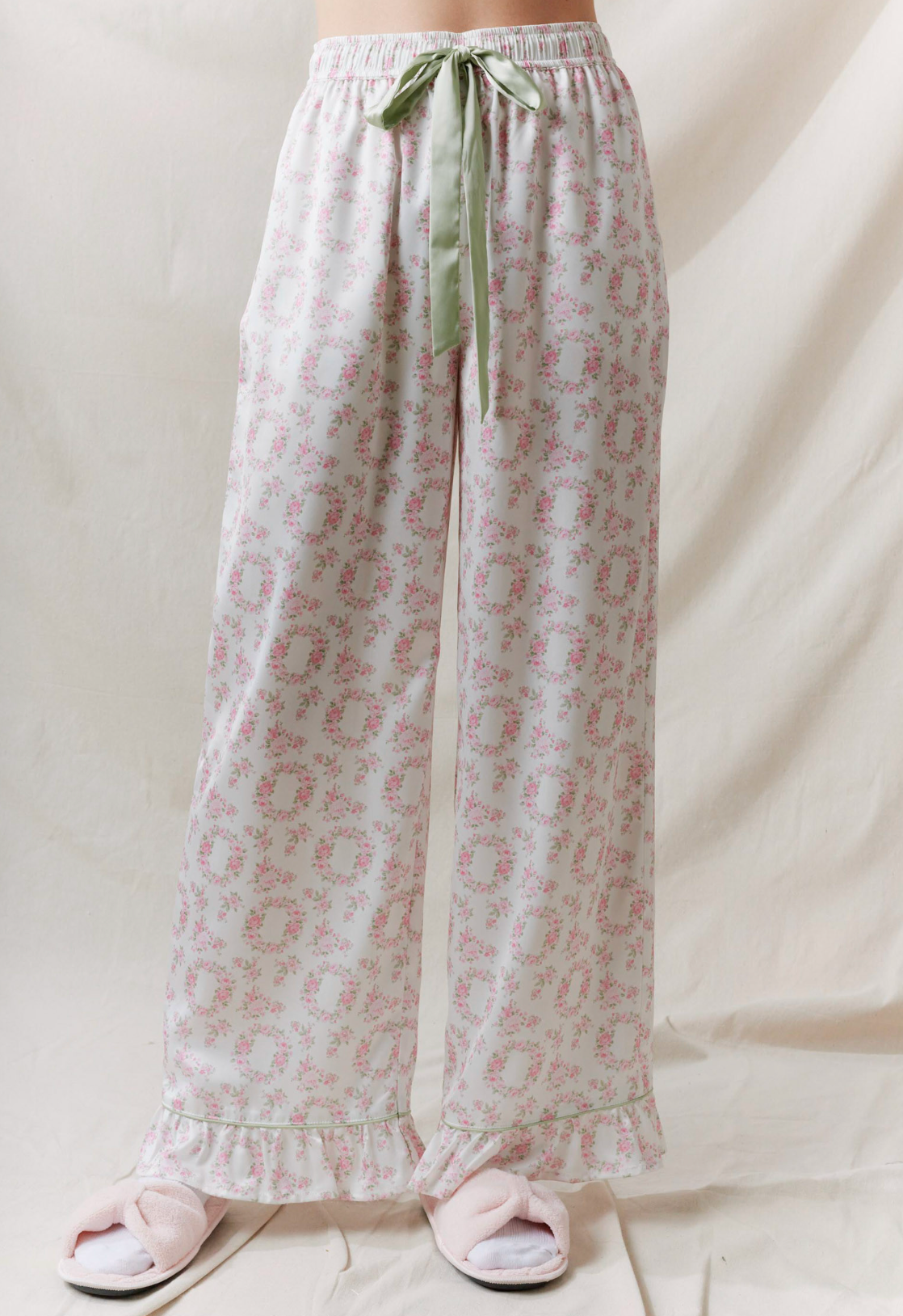 Satin Button Down PJ/Top Set