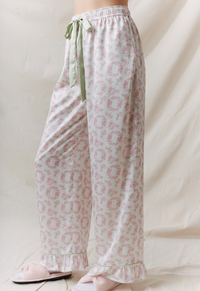 Satin Button Down PJ/Top Set