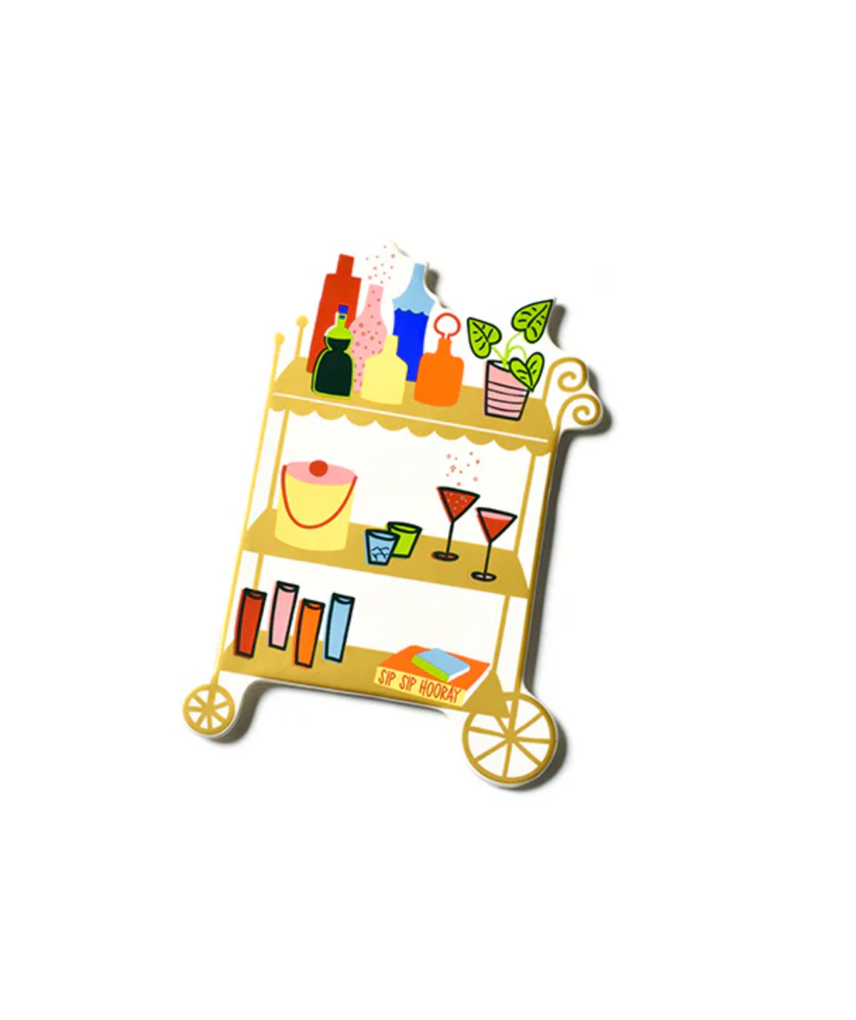 Sip Sip Hooray Bar Cart Mini Attachment