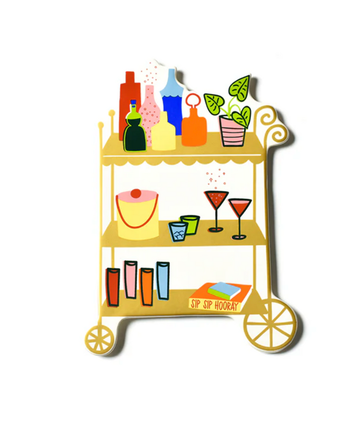 Sip Sip Hooray Bar Cart Big Attachment