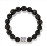 Meridian Solis Bead Stretch Bracelet