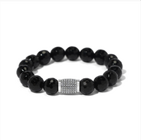 Meridian Solis Bead Stretch Bracelet