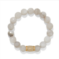 Meridian Solis Bead Stretch Bracelet