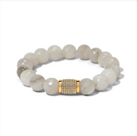 Meridian Solis Bead Stretch Bracelet