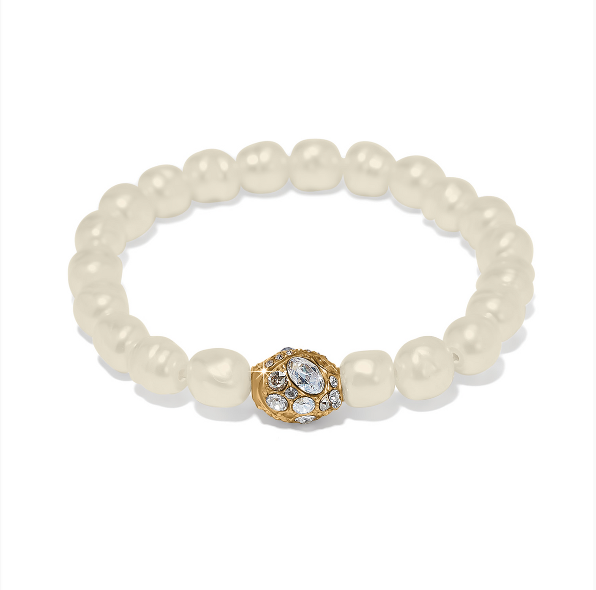 Trust Your Journey Double Pearl Stretch Bracelet