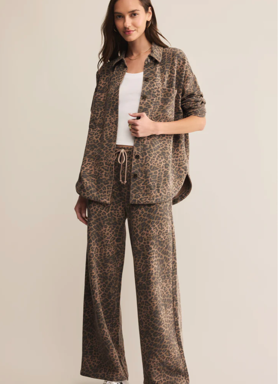 Hunter Knit Leopard Pant