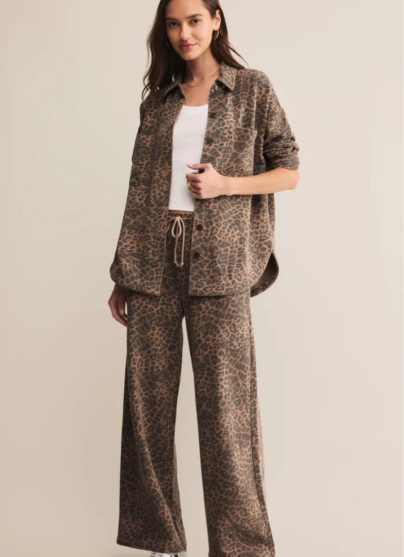 Hunter Knit Leopard Pant