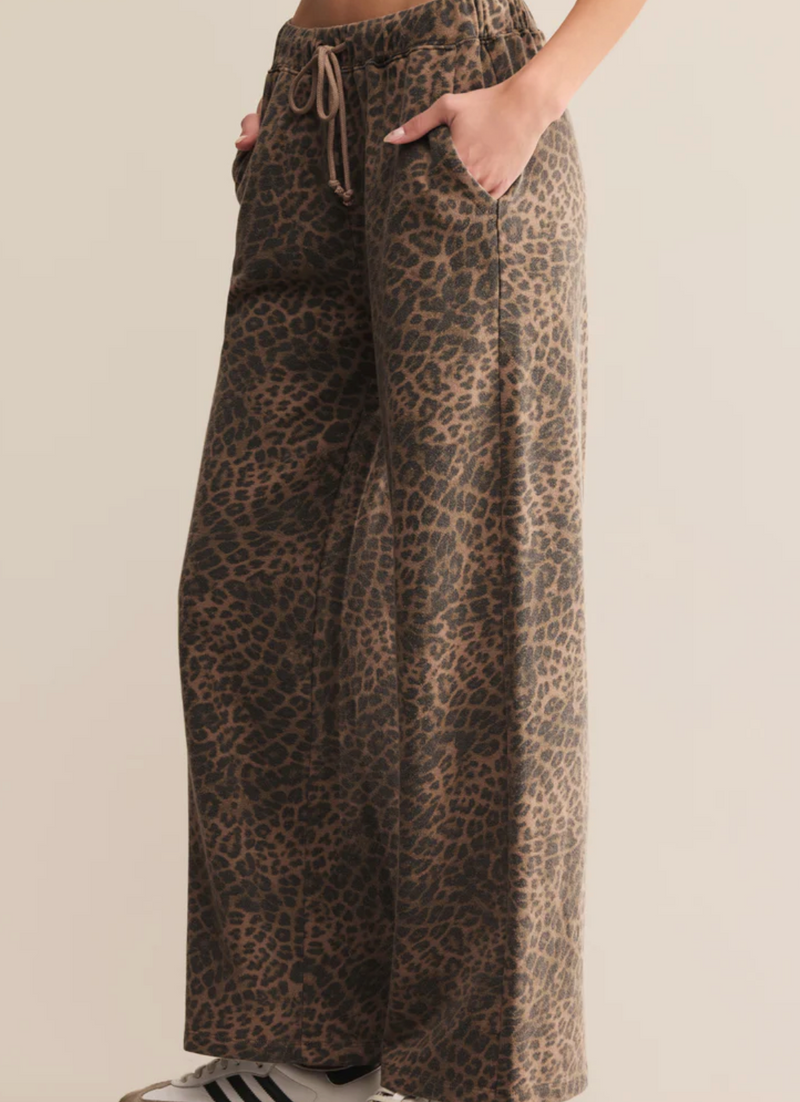 Hunter Knit Leopard Pant