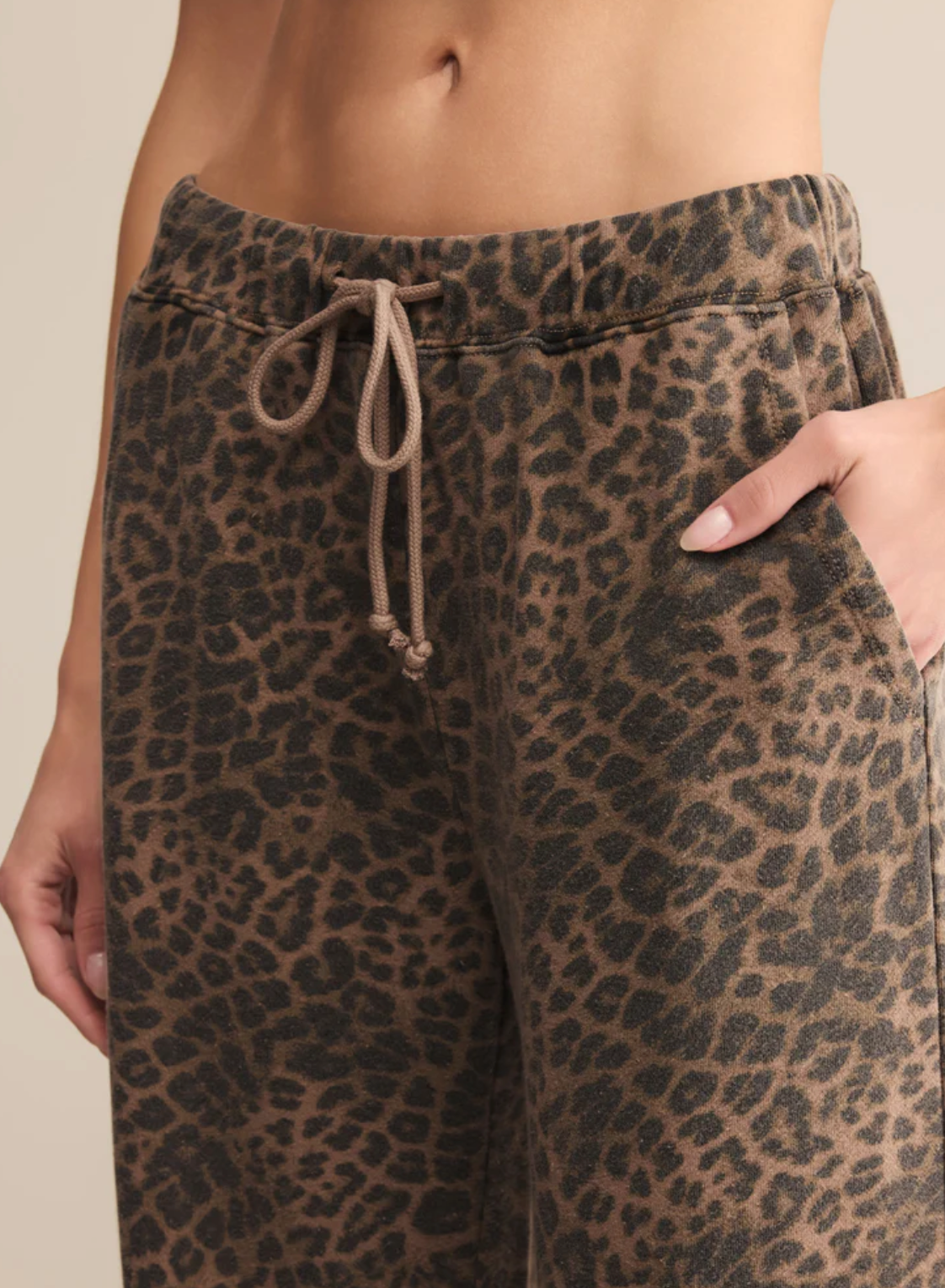 Hunter Knit Leopard Pant