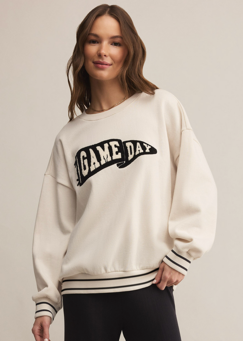 Oversized Let's Go Sweatshirt