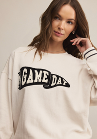 Oversized Let's Go Sweatshirt