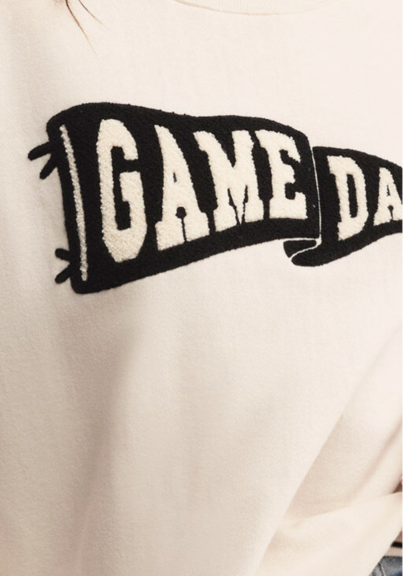 Oversized Let's Go Sweatshirt