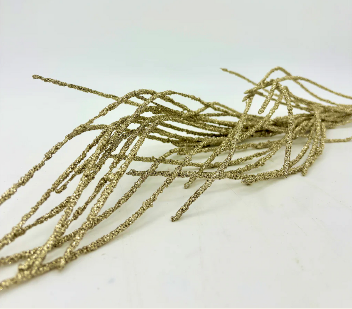 47” Glitter/Sequin Wispy Willow Spray