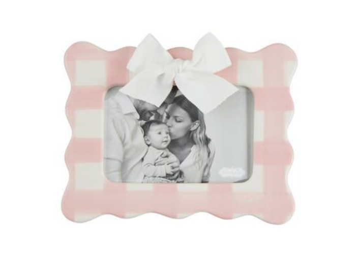 HORIZONTAL PINK BOW FRAME