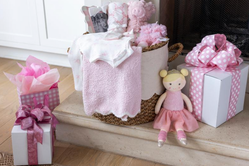 Vertical Pink Bow Frame