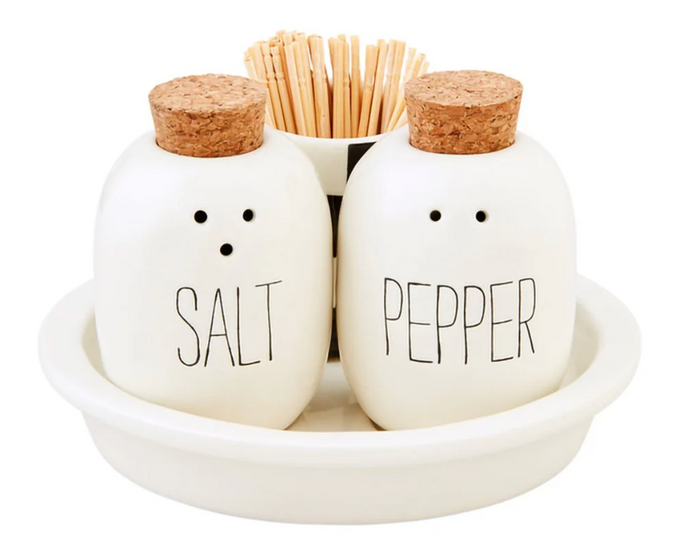 Bistro Salt And Pepper Toothpick Set