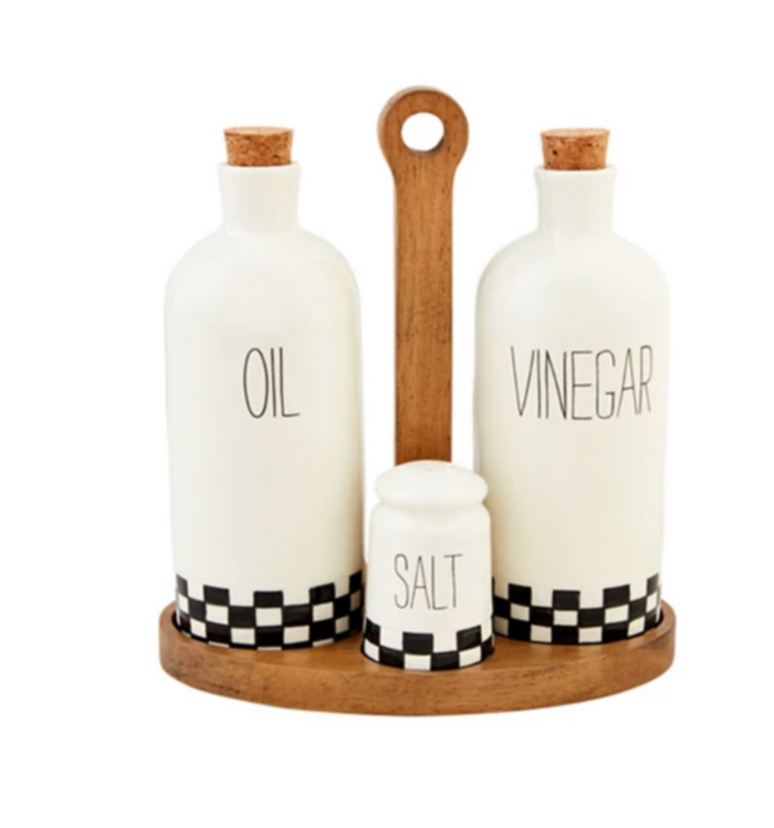 Mud Pie Bistro Oil Vinegar Set