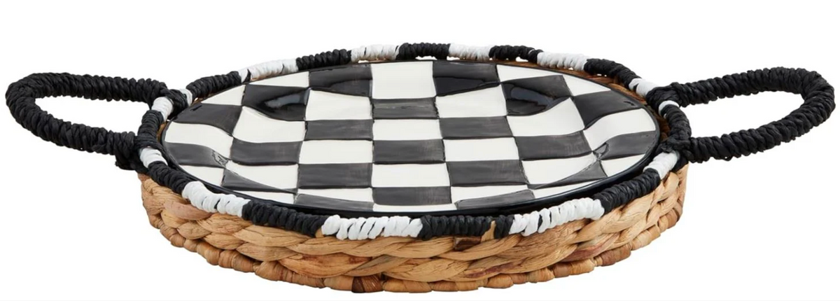 BISTRO WOVEN PLATTER SET