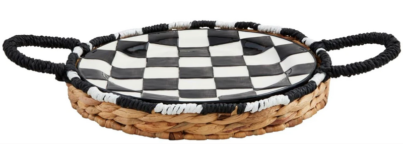 BISTRO WOVEN PLATTER SET