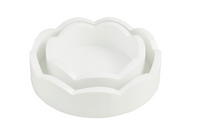 Mini Scalloped Tray Set