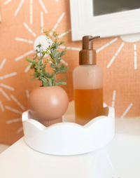 Mini Scalloped Tray Set