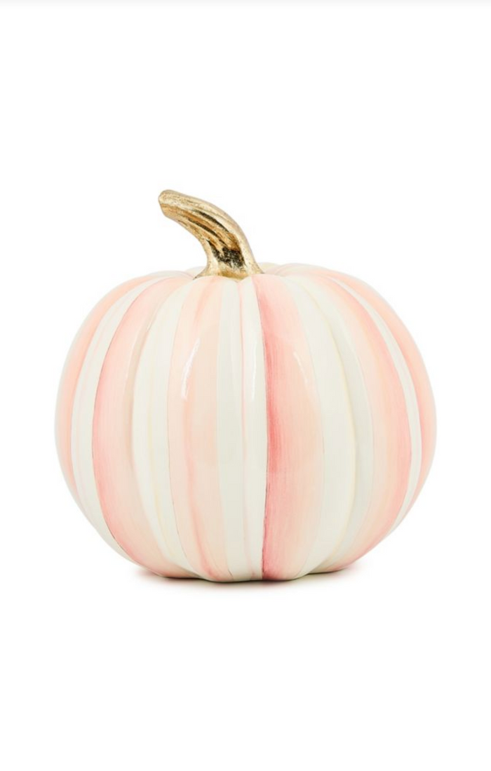 Rosy Stripe Medium Pumpkin