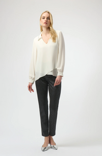 Georgette Flared Layered Top