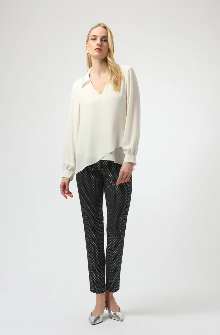 Georgette Flared Layered Top