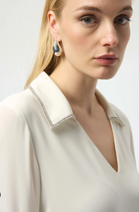 Georgette Flared Layered Top