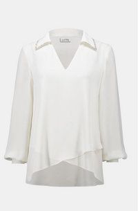 Georgette Flared Layered Top