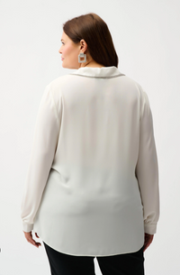 Georgette Flared Layered Top
