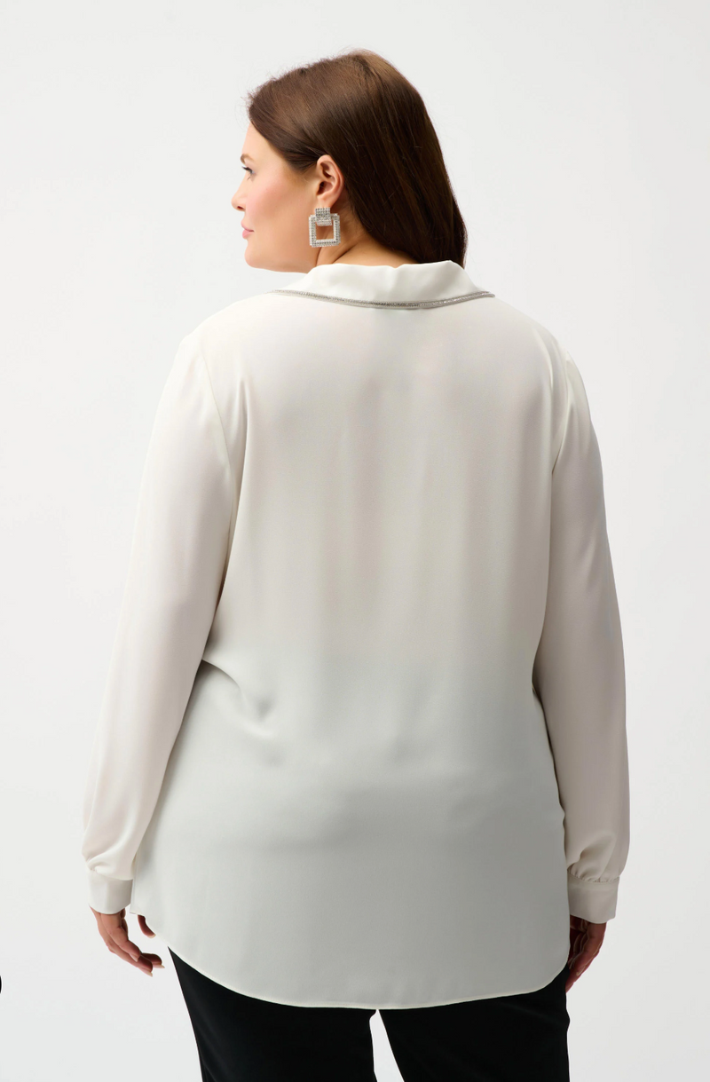 Georgette Flared Layered Top