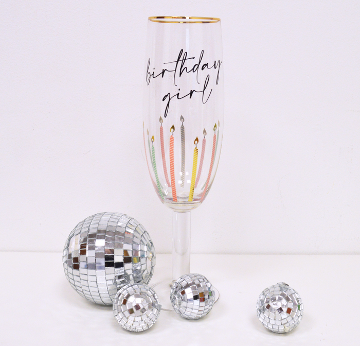 30 oz. Birthday Champagne Glass