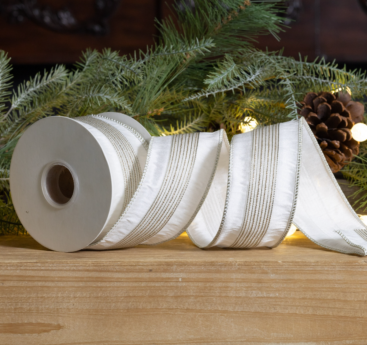 Wired Polyester Ribbon