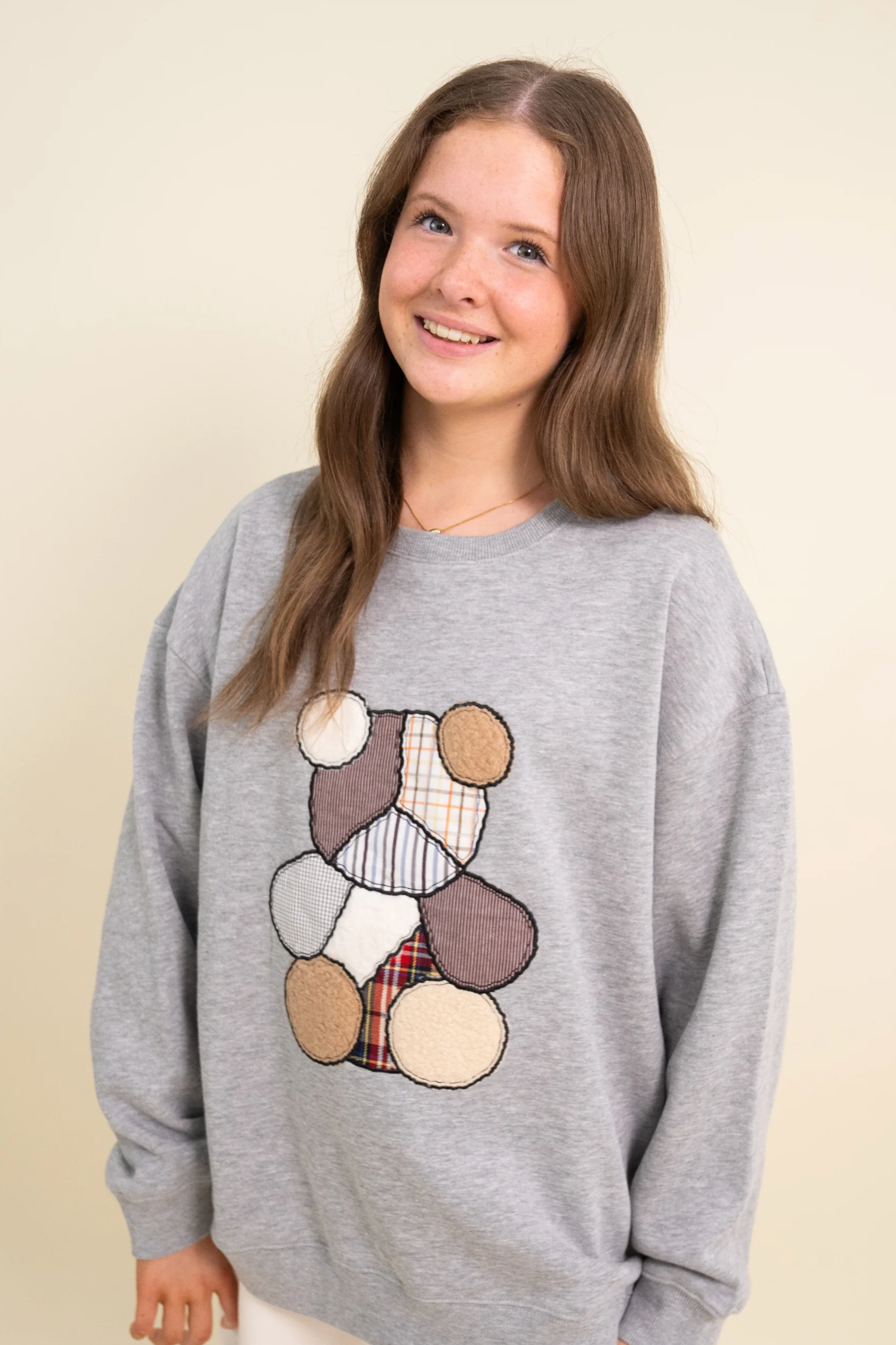 Teddy Bear Patchwork Crew