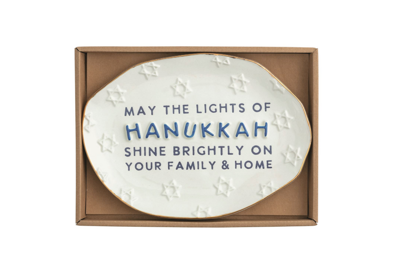 Hanukkah Boxed Sentiment Tray