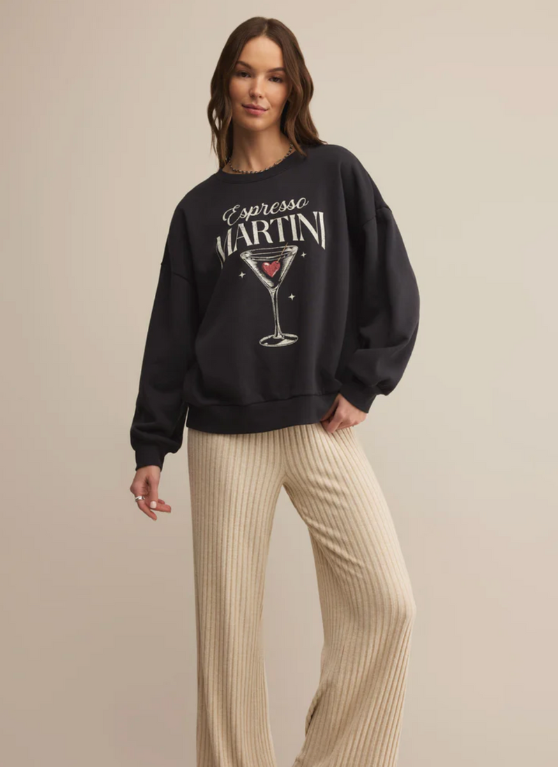 Oversized Espresso Martini Sweatshirt
