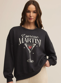 Oversized Espresso Martini Sweatshirt