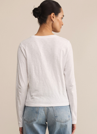 Long Sleeve Modern Slub Tee