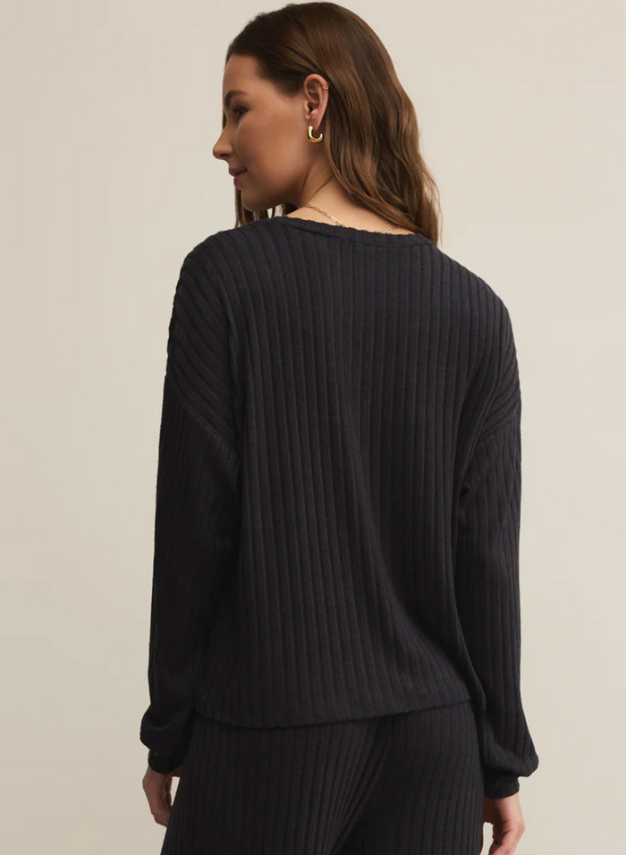 Daydream Rib Long Sleeve Top