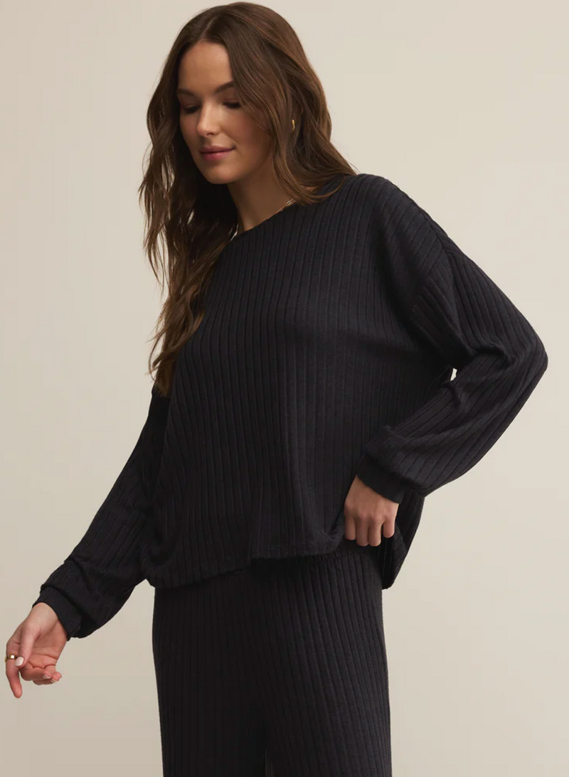 Daydream Rib Long Sleeve Top