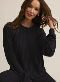 Daydream Rib Long Sleeve Top