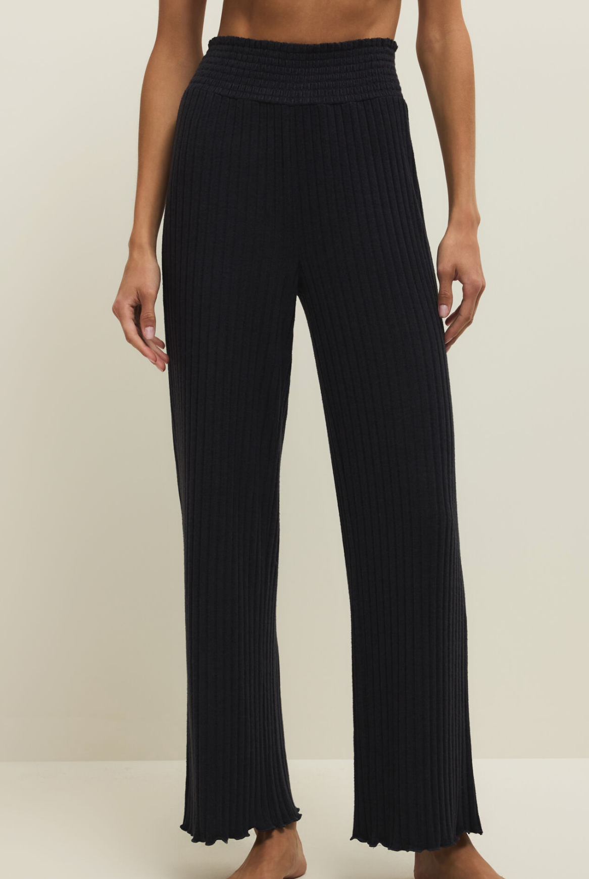 Dawn Smocked Rib Pant